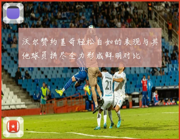 沃尔赞约基奇轻松自如的表现与其他球员拼尽全力形成鲜明对比